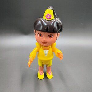 Dora Explorer Pvc Figure Poseable with Birthday Party Hat Mattel